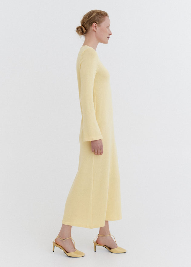 Knitted Cotton Maxi Dress Sun