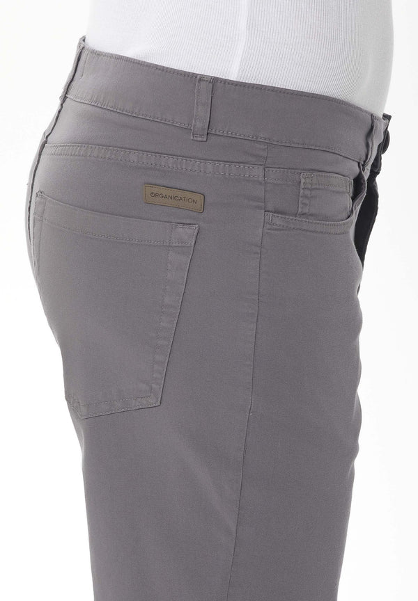 Men's Five-Pocket Organic Cotton Shorts Shadow