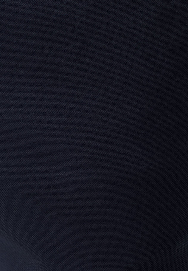 Men's Regular-Fit Organic Cotton Trousers Dark Navy