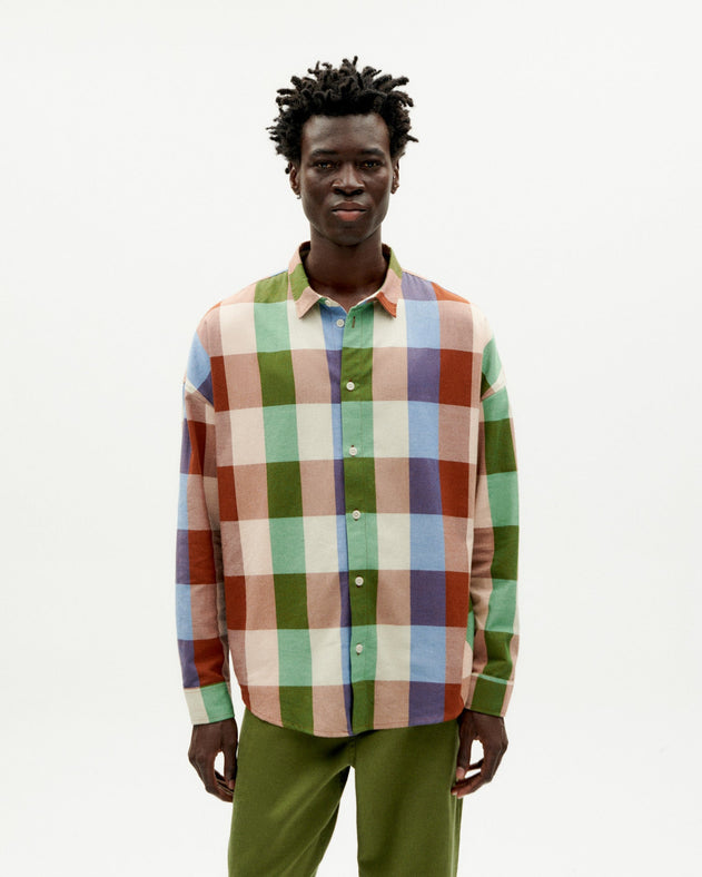 Haru Button-Up Shirt Multicolor