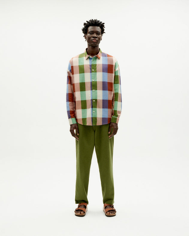 Haru Button-Up Shirt Multicolor