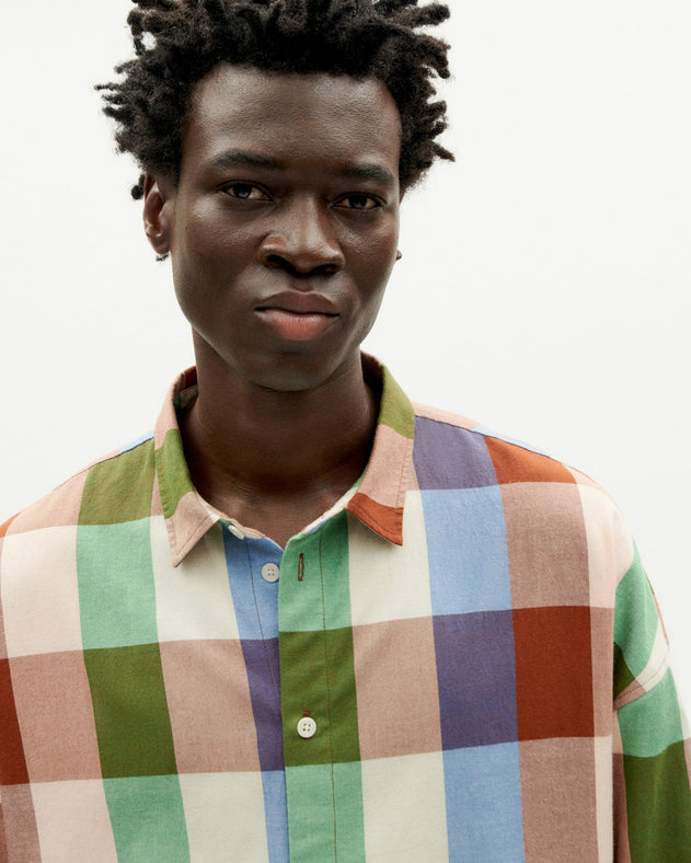 Haru Button-Up Shirt Multicolor
