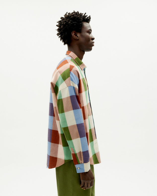 Haru Button-Up Shirt Multicolor