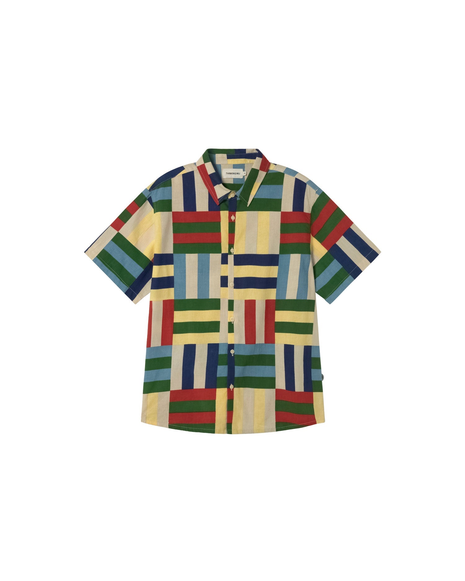 Tom Button-Up Shirt Multicolor Field Check