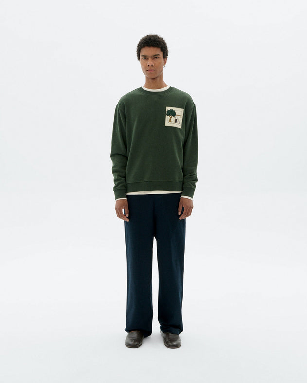 Leon Embroidered House Sweatshirt
