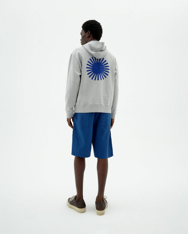 Gasper Bermuda Shorts Seersucker Blue