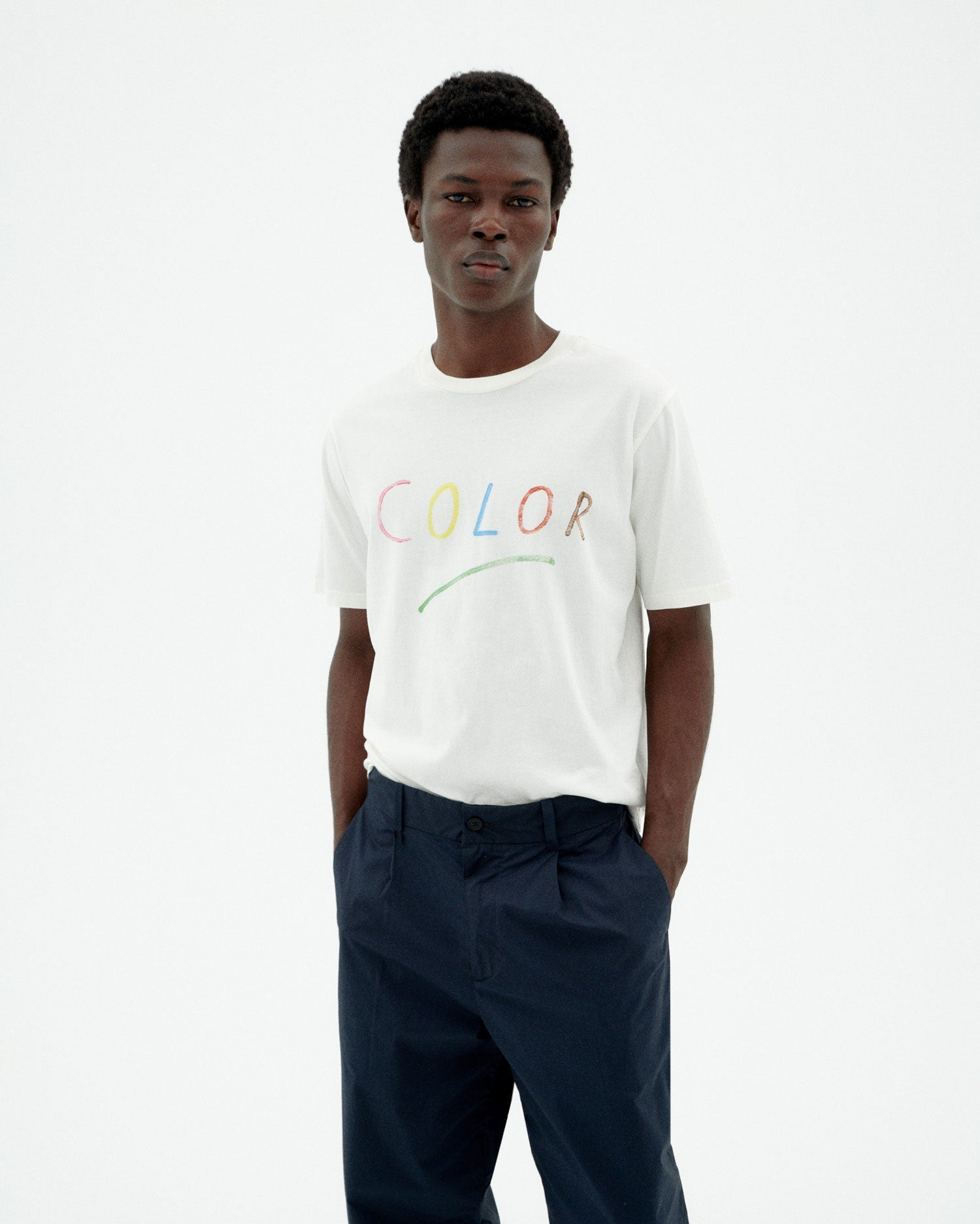Men's Zach Colors T-Shirt White