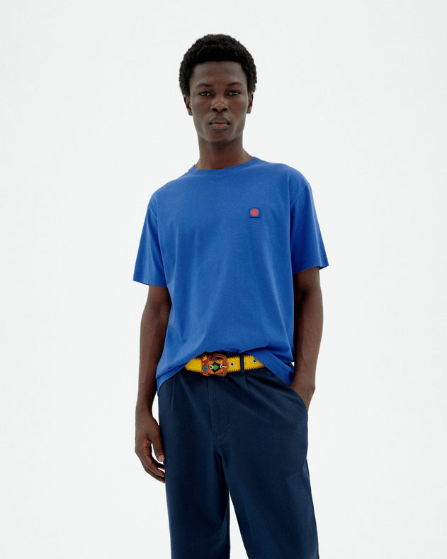 Sun T-Shirt Blue/Brown