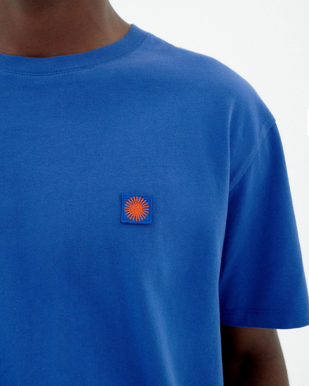 Sun T-Shirt Blue/Brown