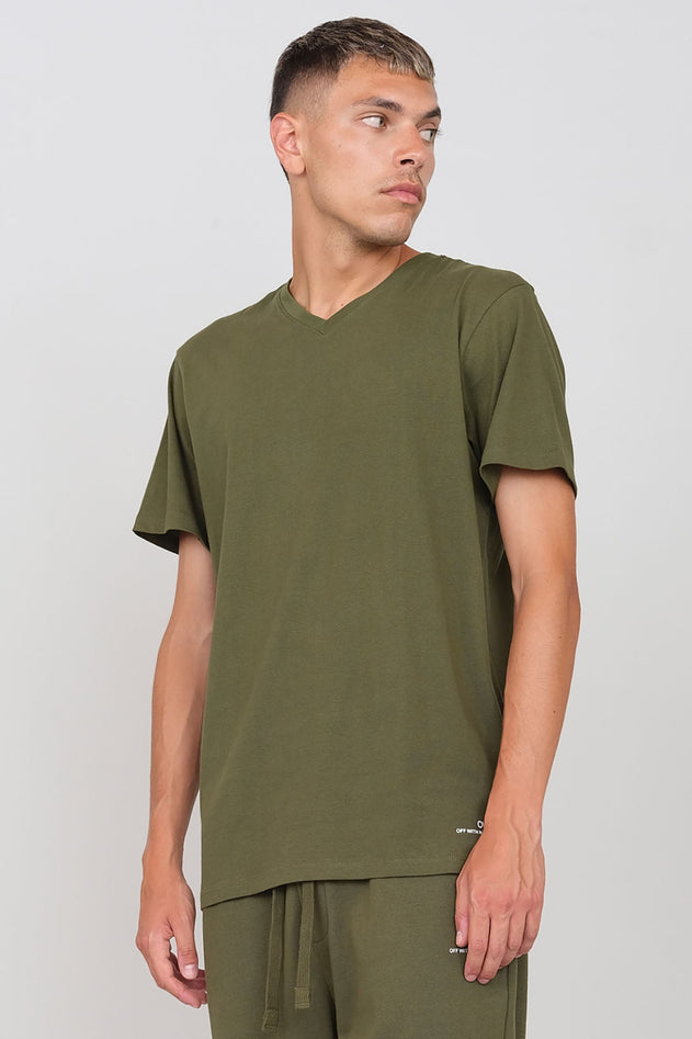Men's Stretch V-Neck T-Shirt