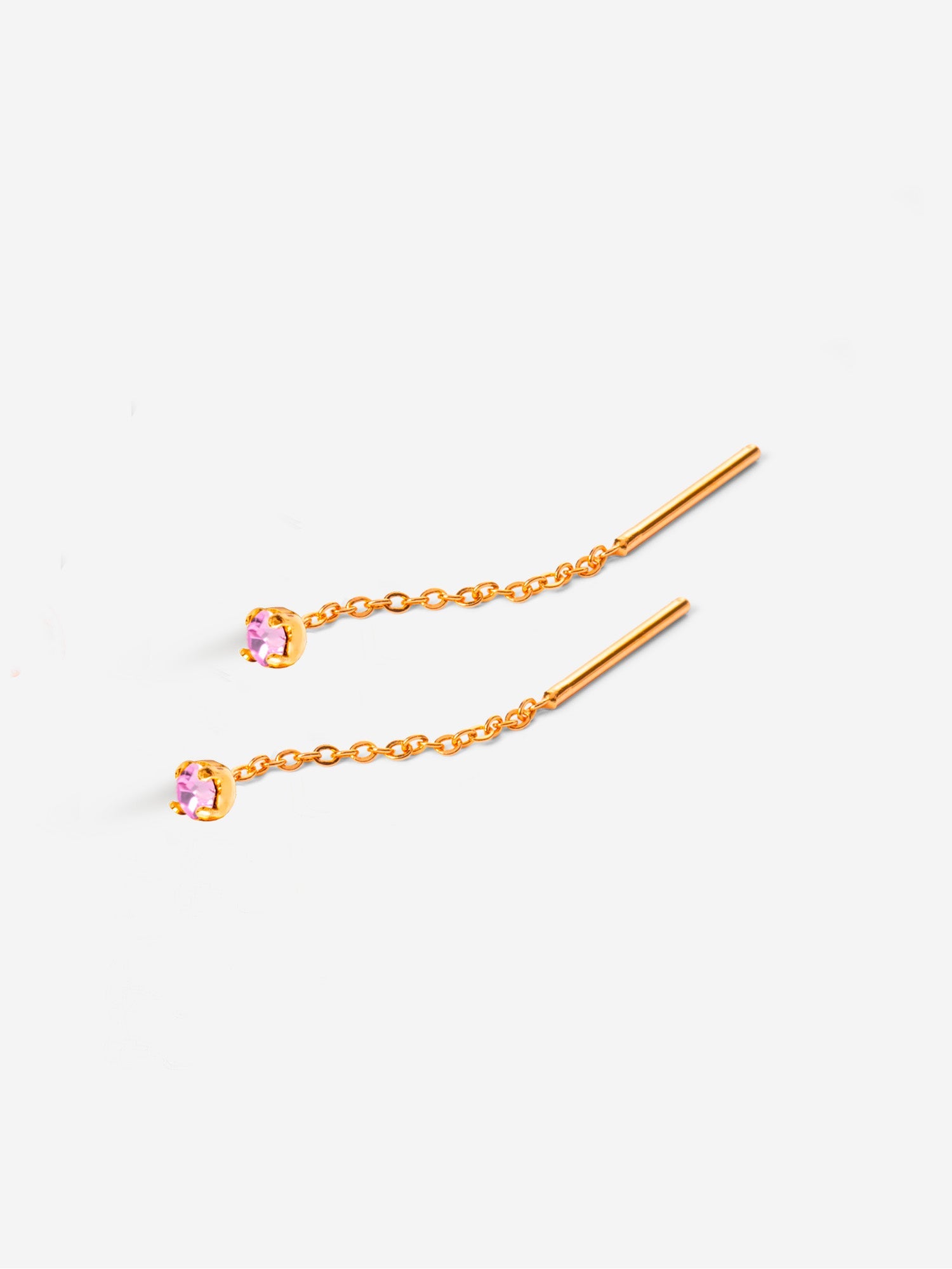 Marius Chain Earrings Lila
