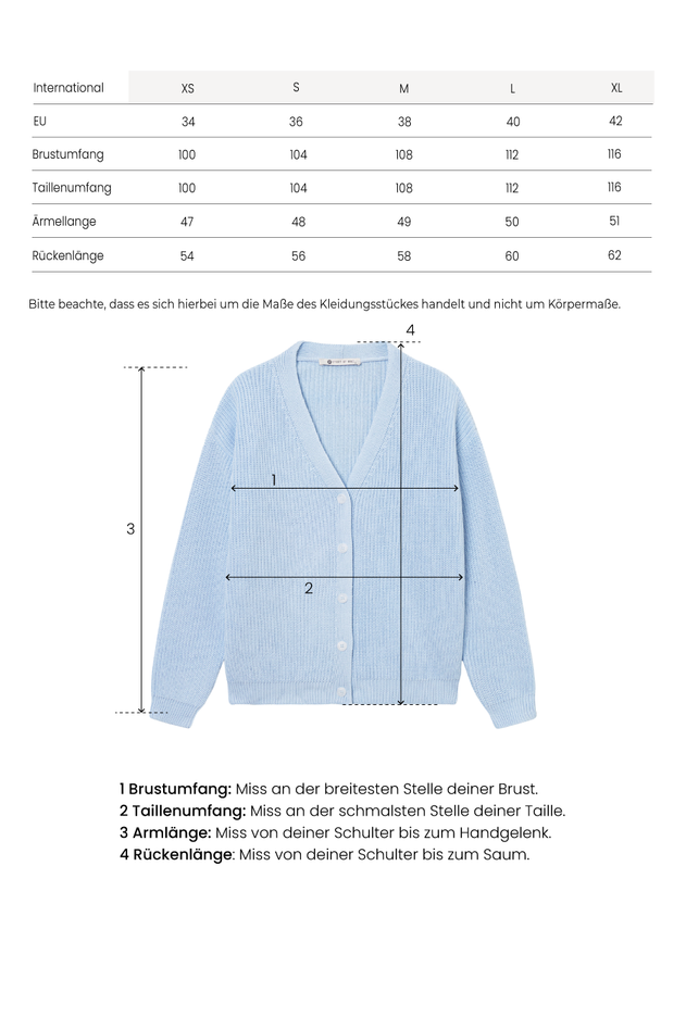 Short Cardigan Light Blue