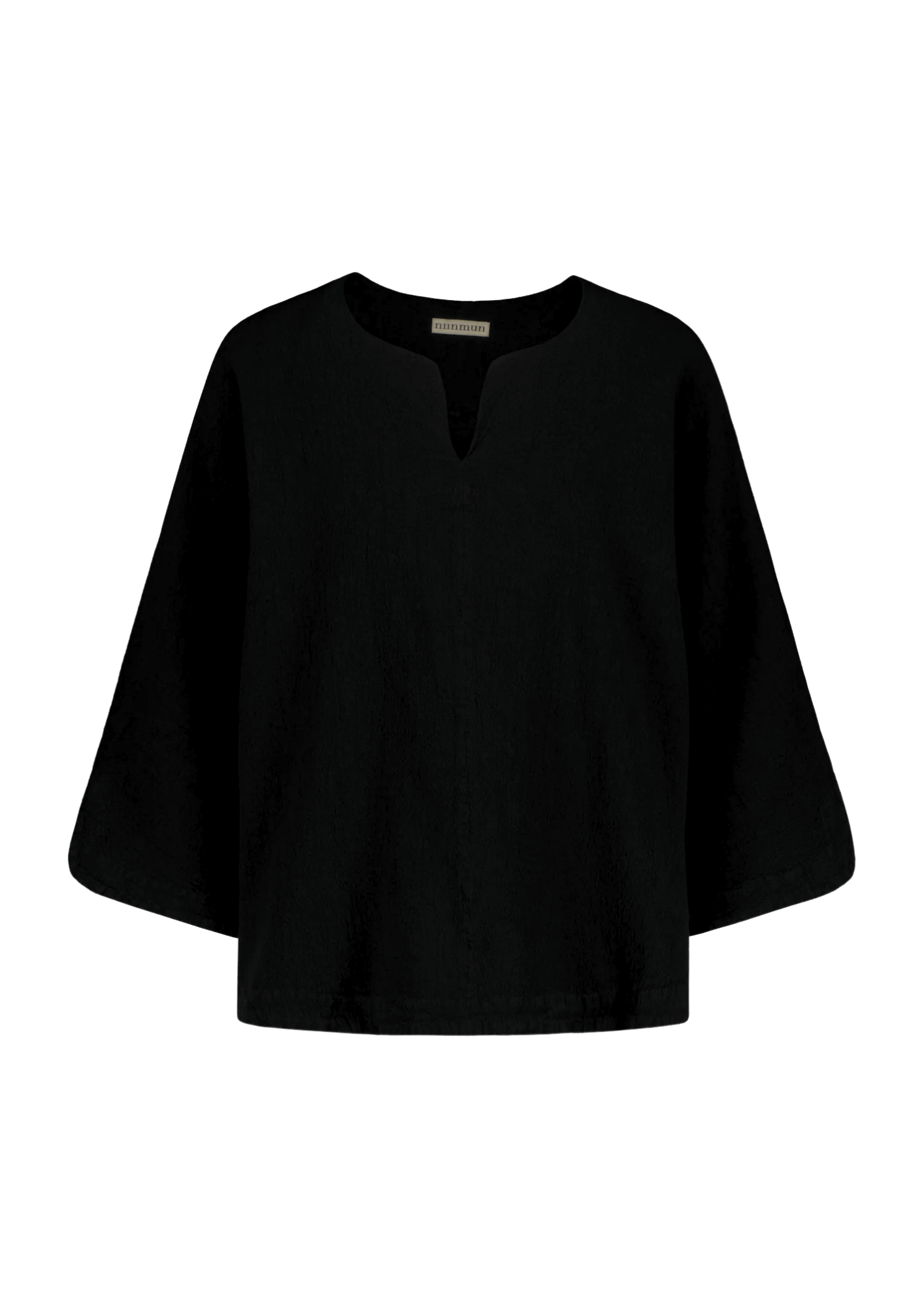 Lappo Ecovero Shirt Raven Black