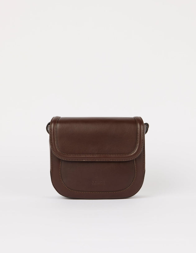 Nina Bag Classic Leather Chocolate Brown