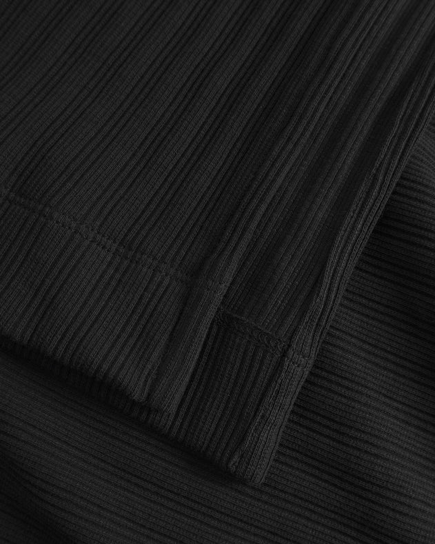 Open Back Dress True Black