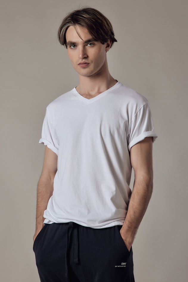 Men's Stretch V-Neck T-Shirt