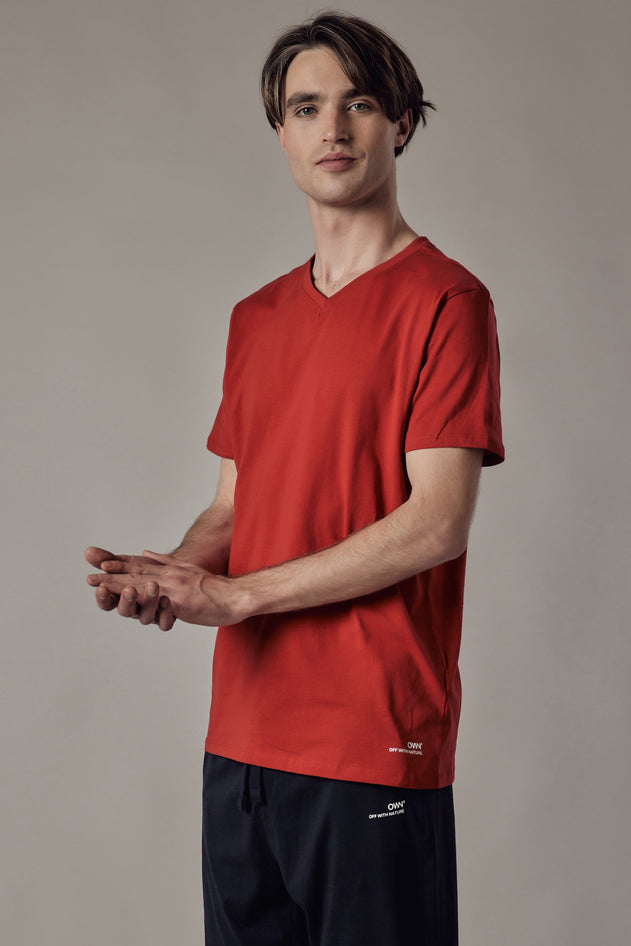 Men's Stretch V-Neck T-Shirt
