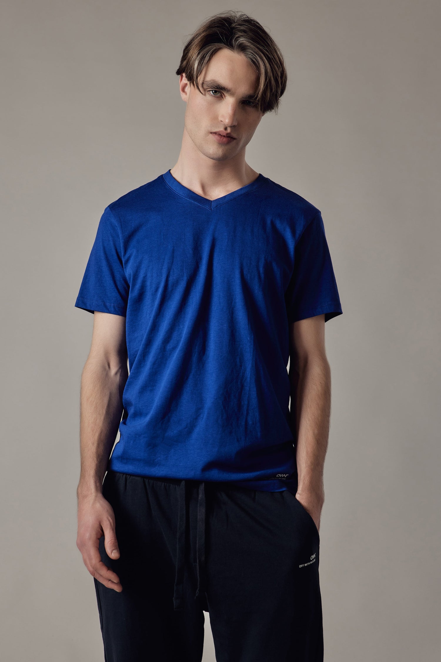 Men's Stretch V-Neck T-Shirt