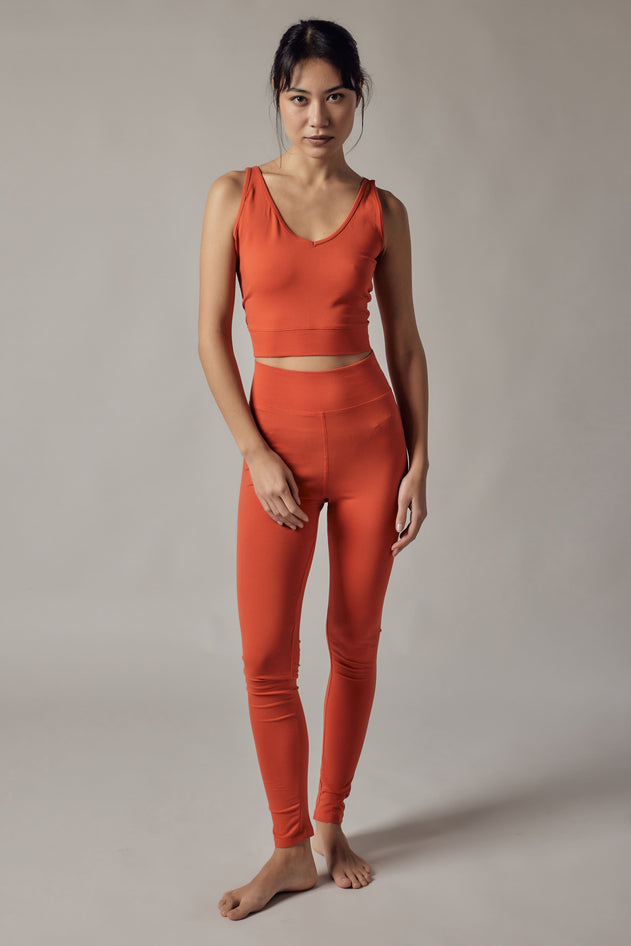 Women's Short V-Neck Sports Top