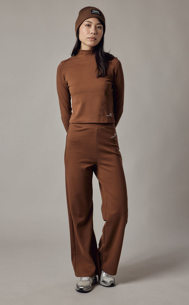 Women's Palazzo Interlock Pants