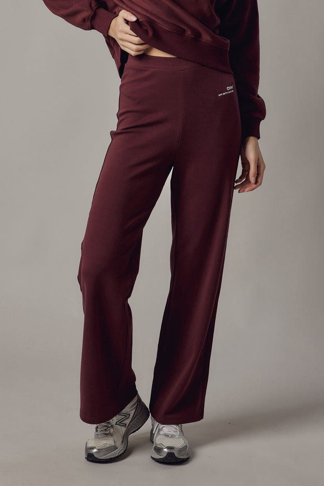 Women's Palazzo Interlock Pants