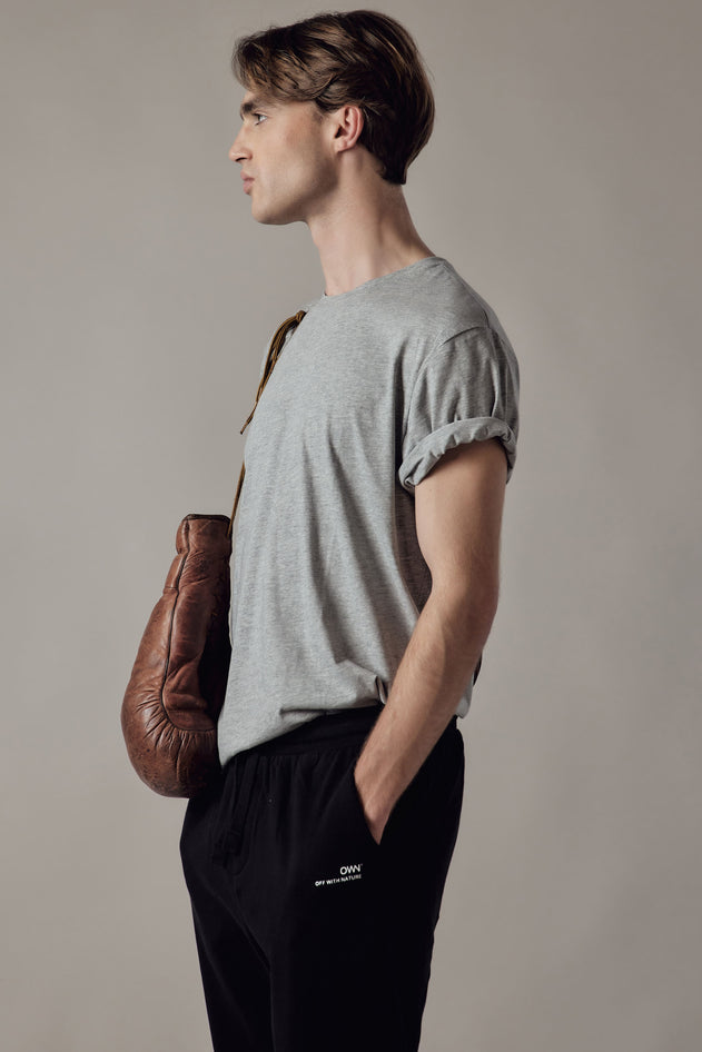 Men's Straight Gauzy Joggers Military Green