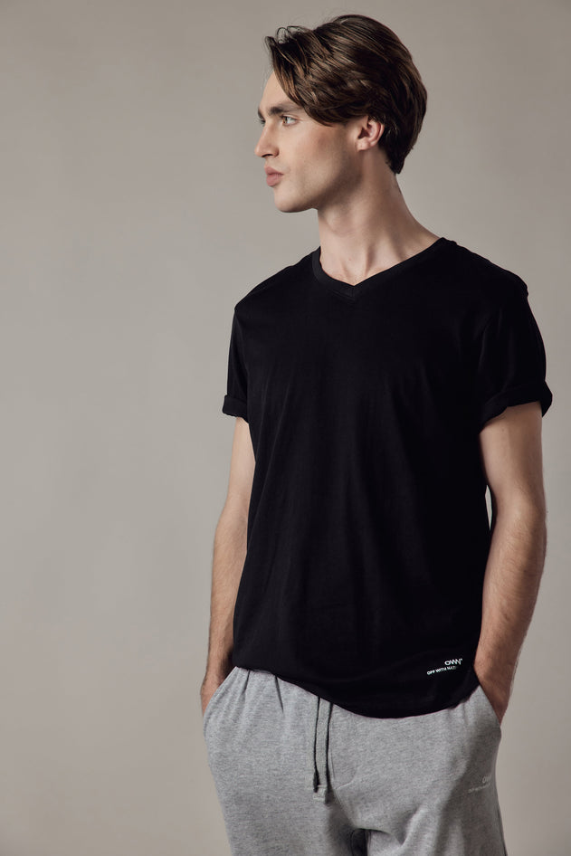 Men's Stretch V-Neck T-Shirt