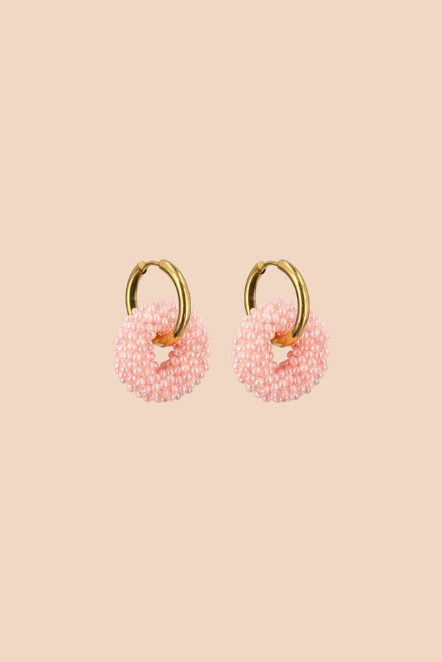 Veda Earrings Pearl Pink