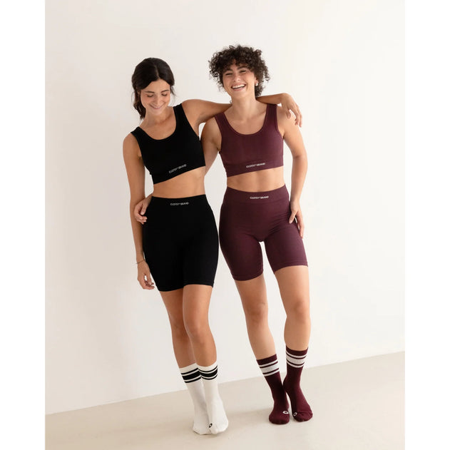 Clotsy Brand Biker Shorts Black