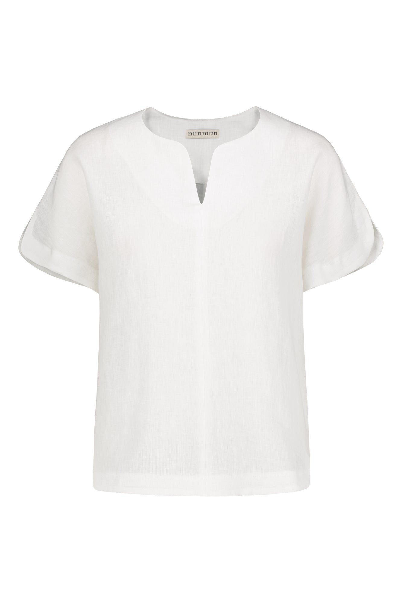 Lappo Linen Top White