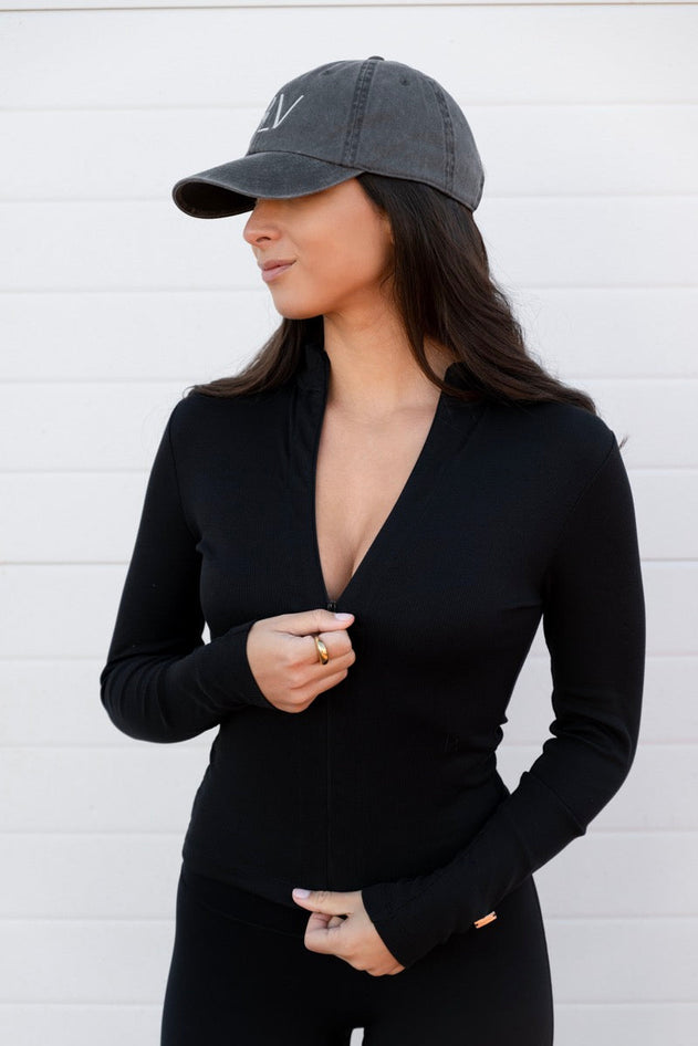 BLV Cap Logo Black