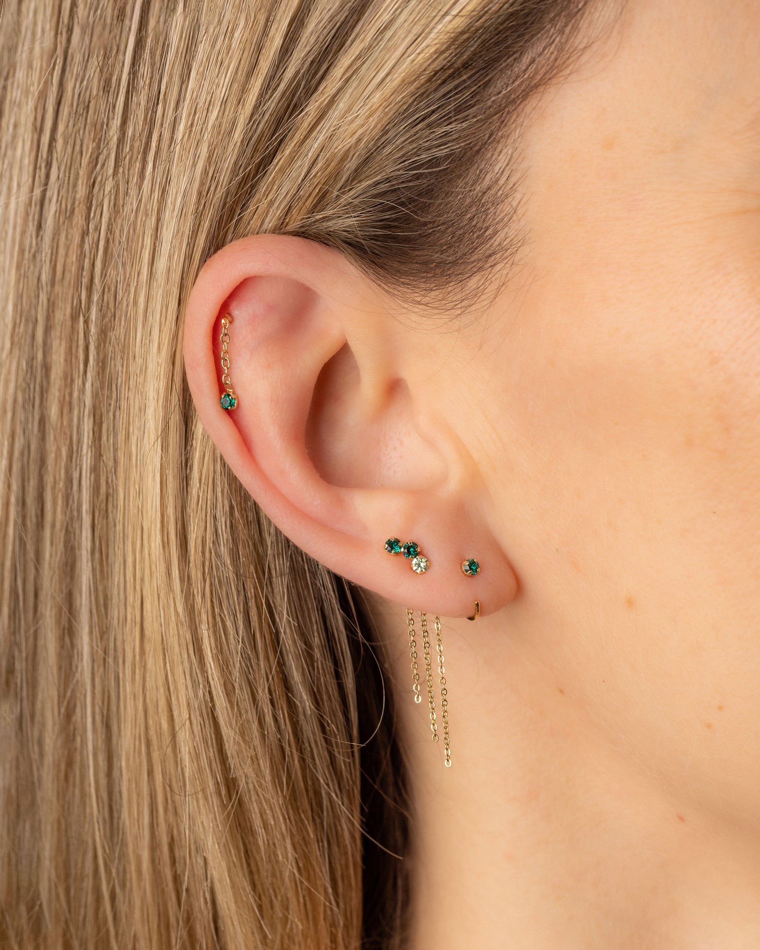 Gaston Earrings Pink