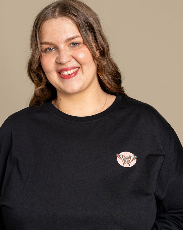 Long Sleeve T-Shirt Strength Black
