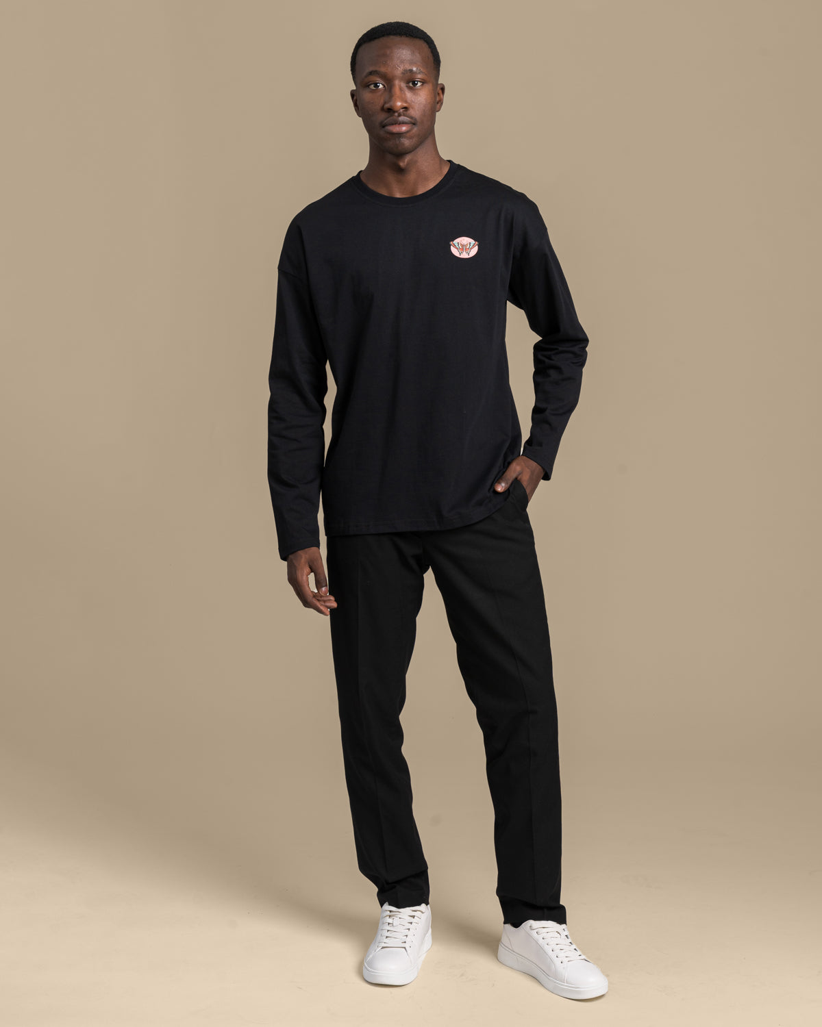 Long Sleeve T-Shirt Strength Black