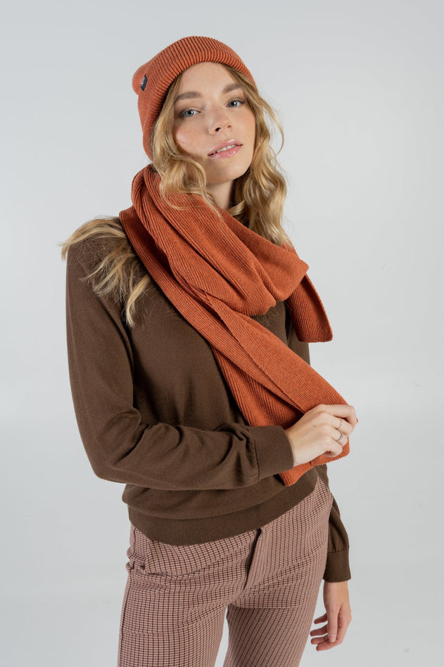 Knitted Beanie Orange