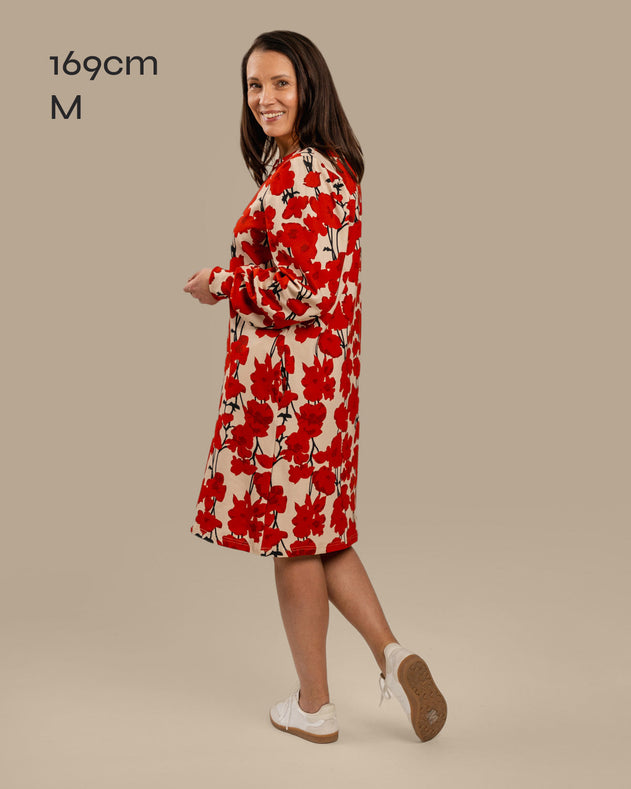 Puff-Sleeved Dress Valmut