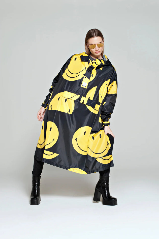 All Smiles x Smiley Rain Poncho
