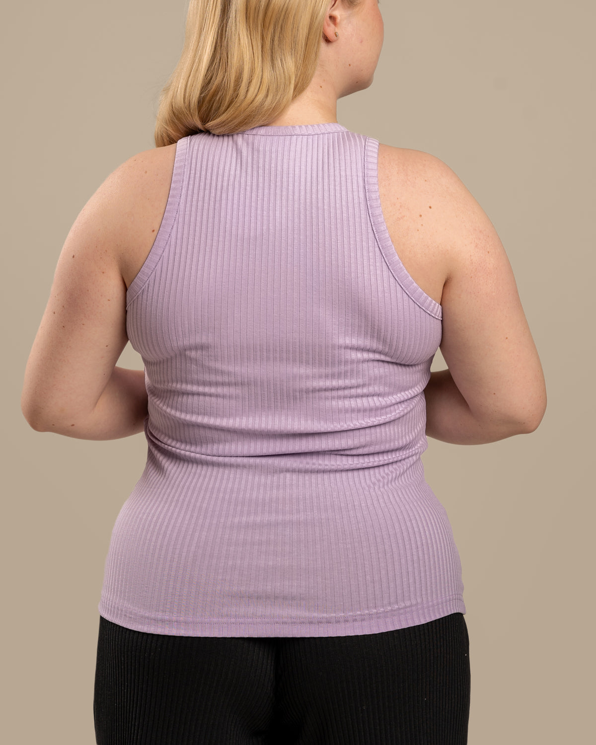 Ribbed Top Lavender