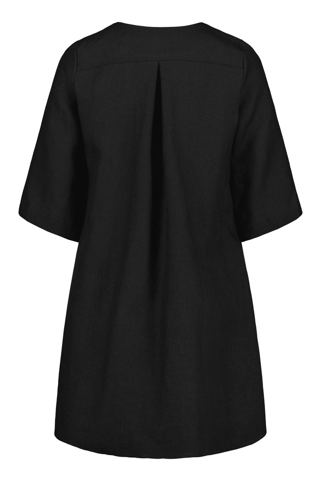 Rumarby Linen Dress Raven Black