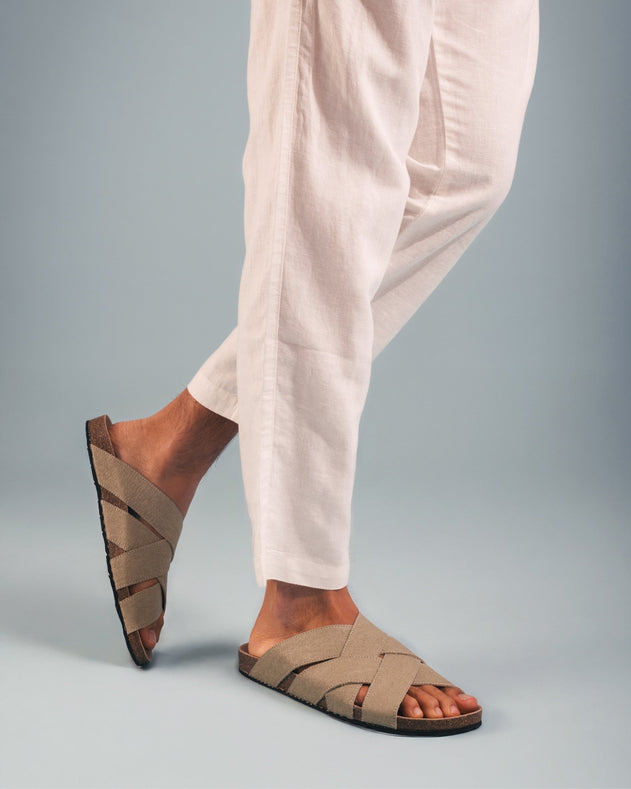 Tanna Sandals Green