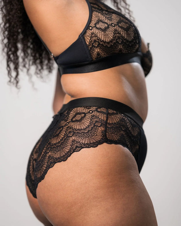 Highwaist Briefs Saboteur Black