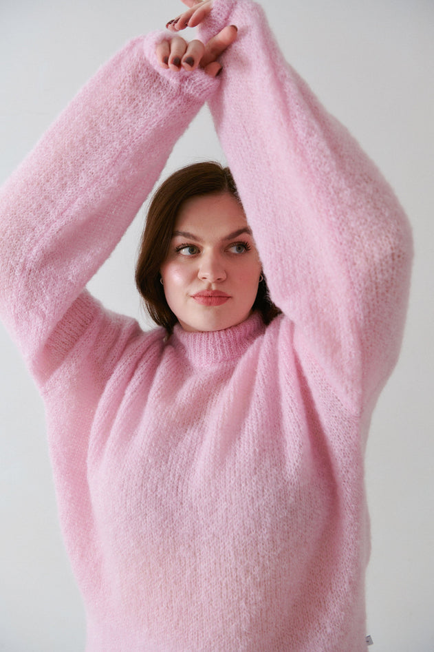 Melody Mohair Jumper Pink