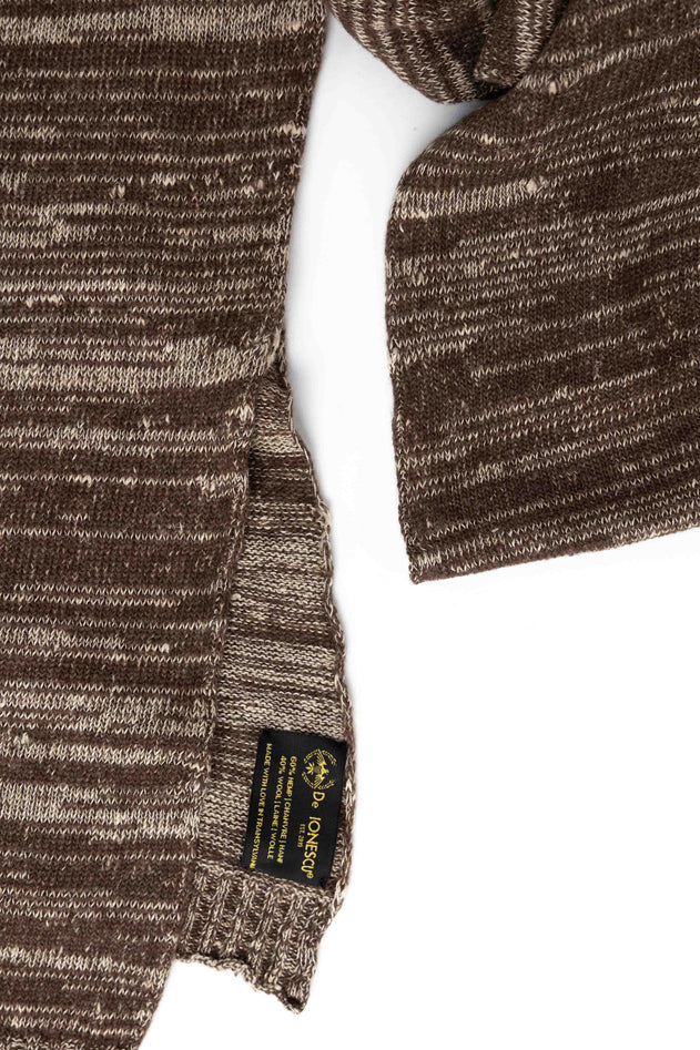 The Hemp & Wool Scarf Brown