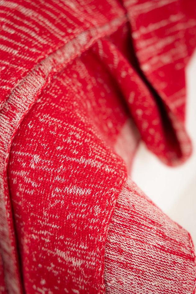 The Hemp & Wool Scarf Red