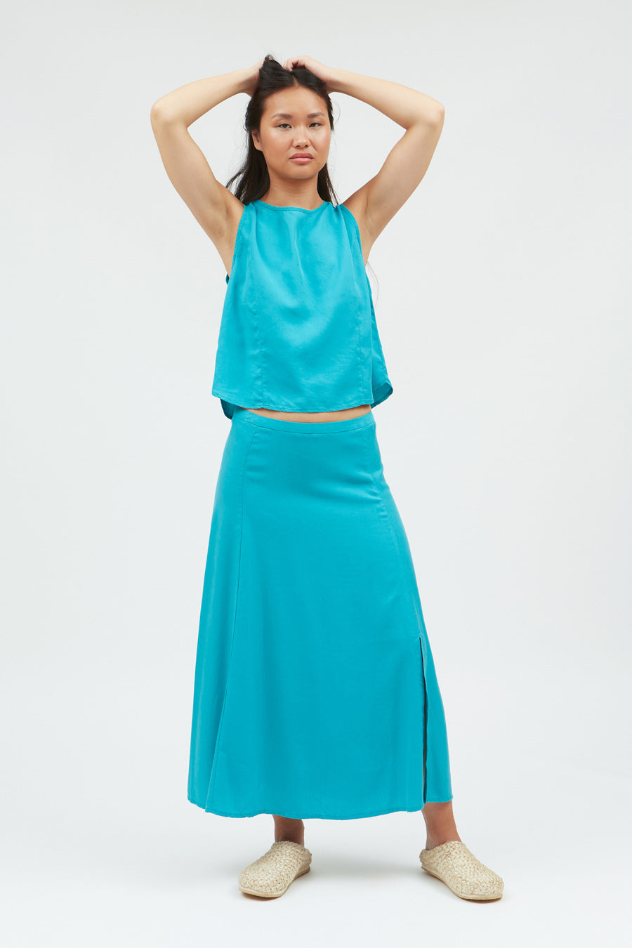 Borneo Skirt Turquoise