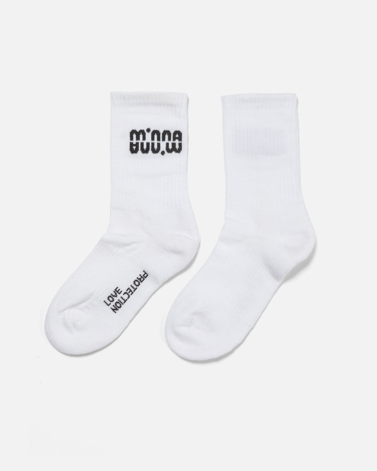 Love Protection Socks White