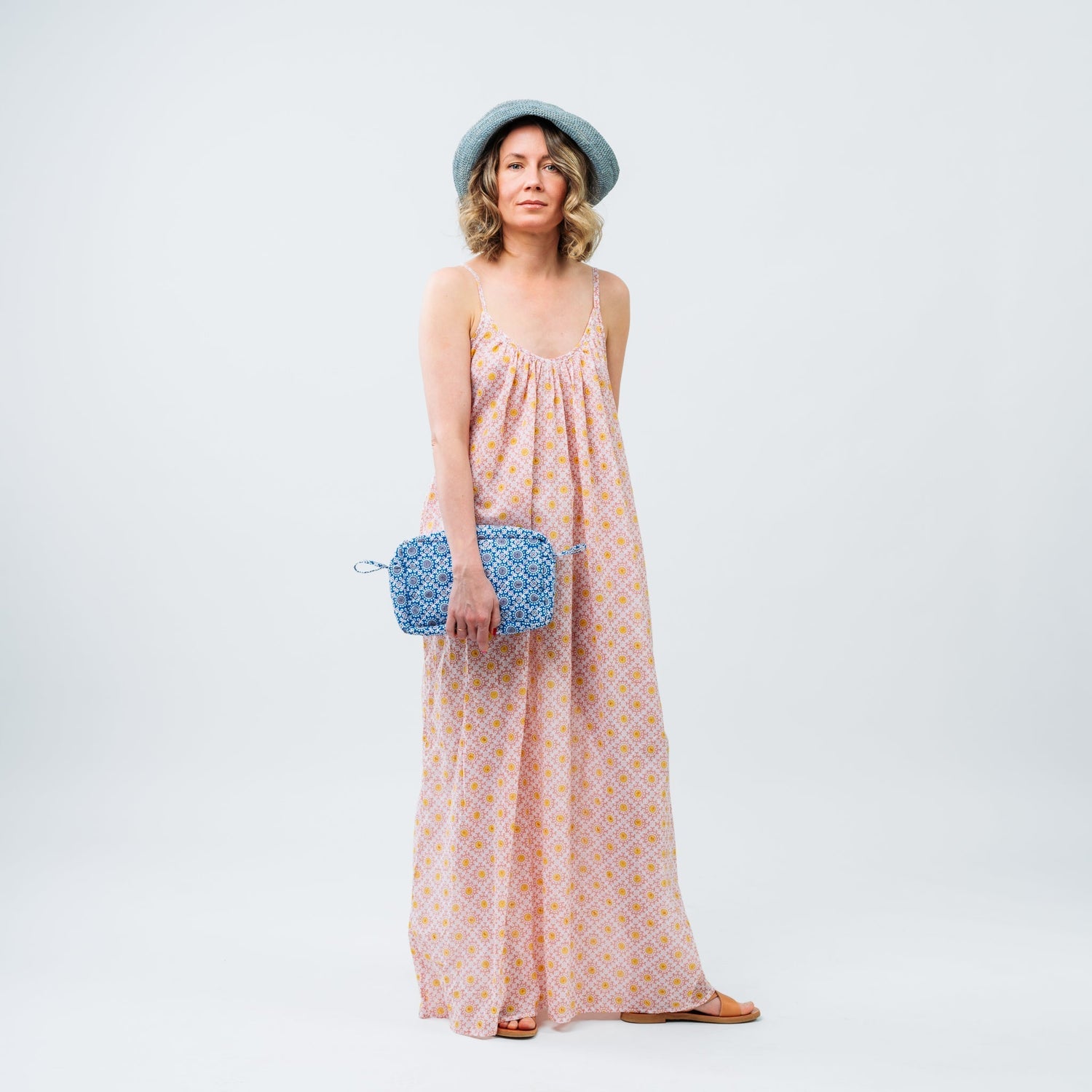 Poppy Spaghetti Strap Maxi Dress