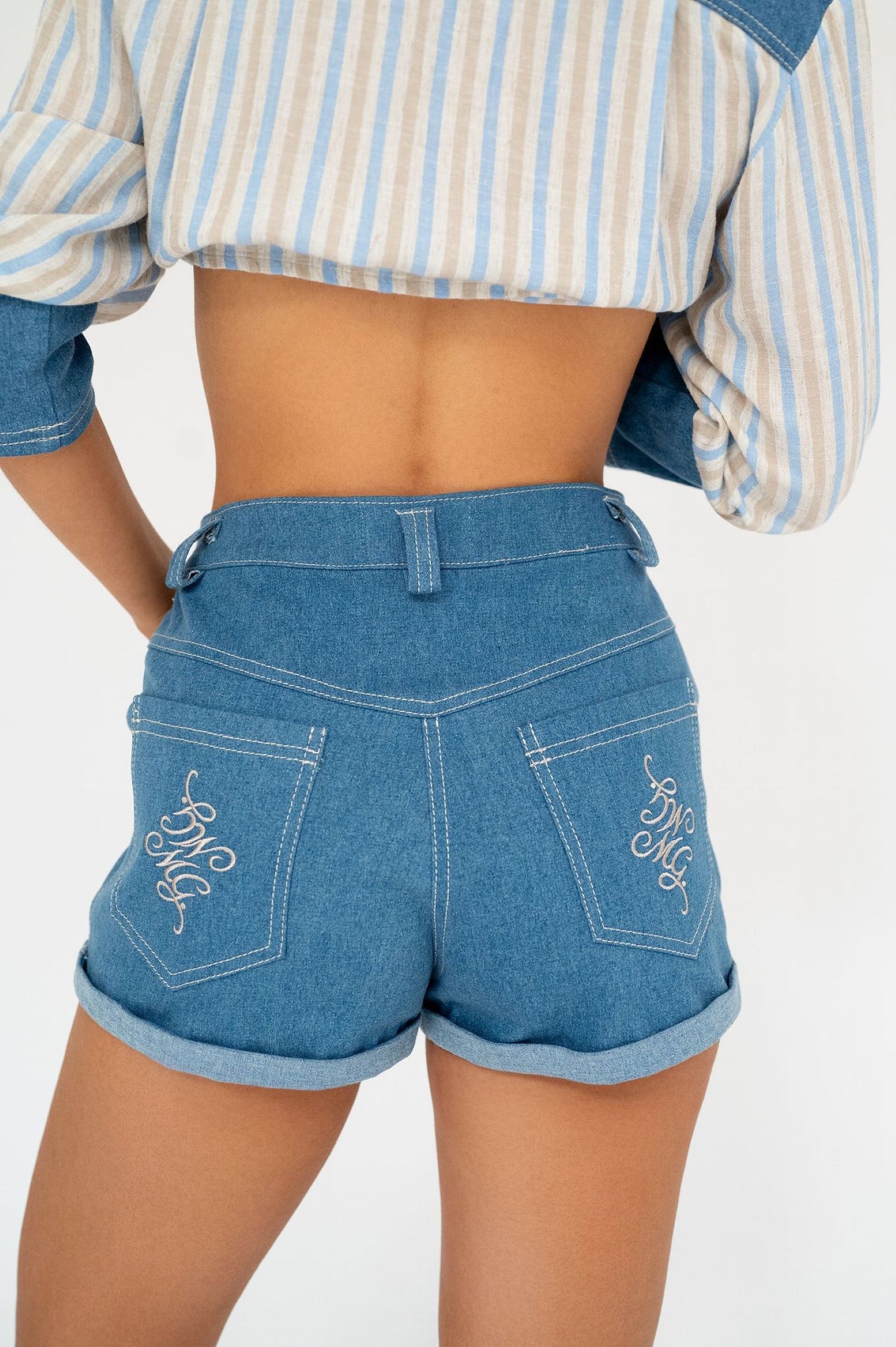 Wild West Denim Shorts