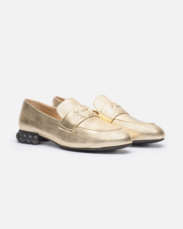 Loaf Loafers Champagne