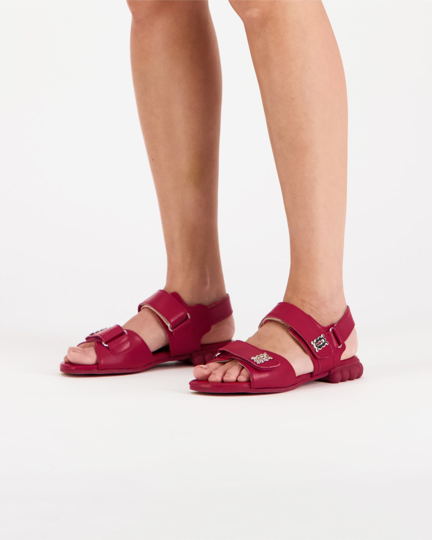Pebble Sandals Cherry